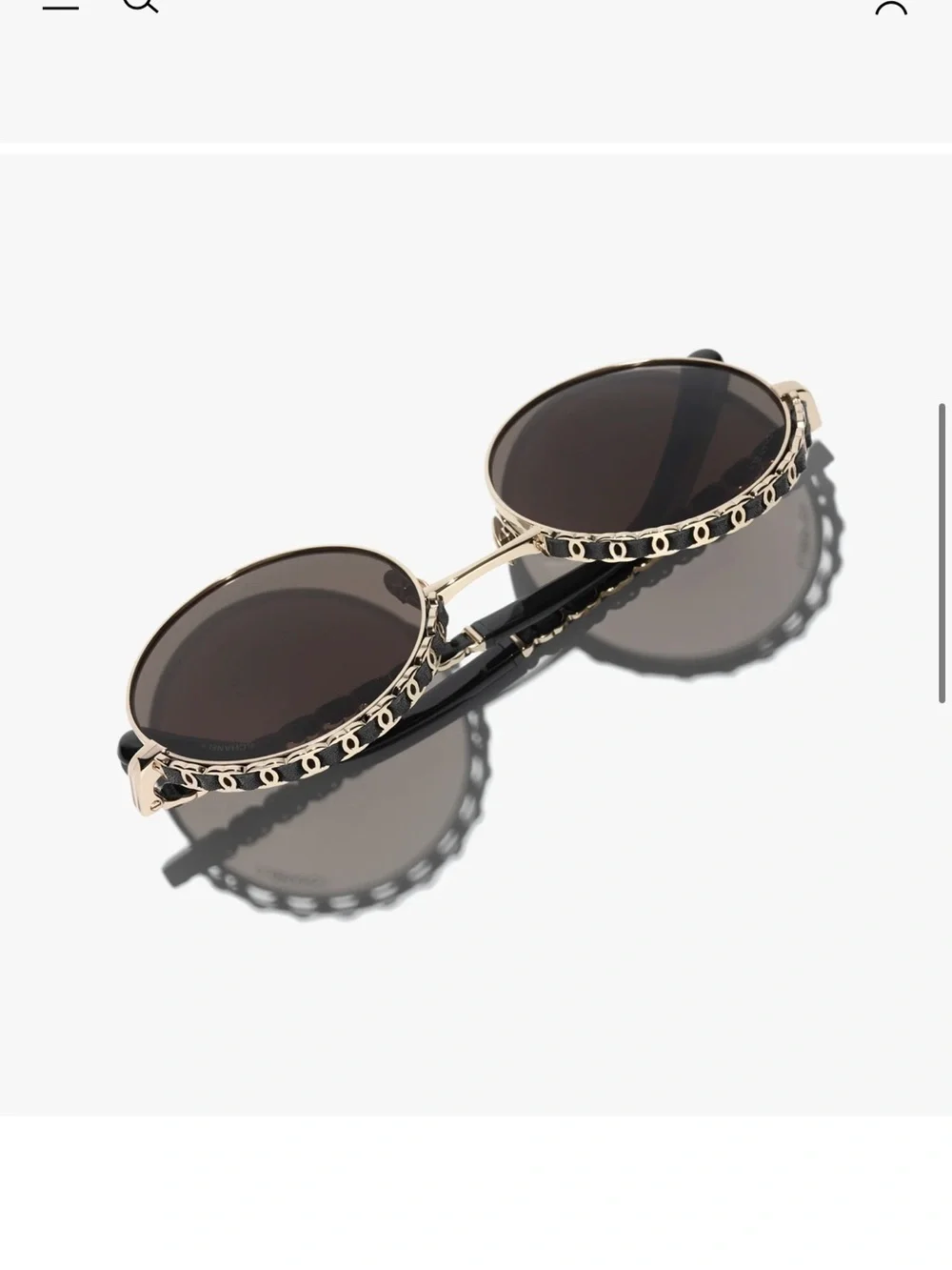 CHANEL elegant round